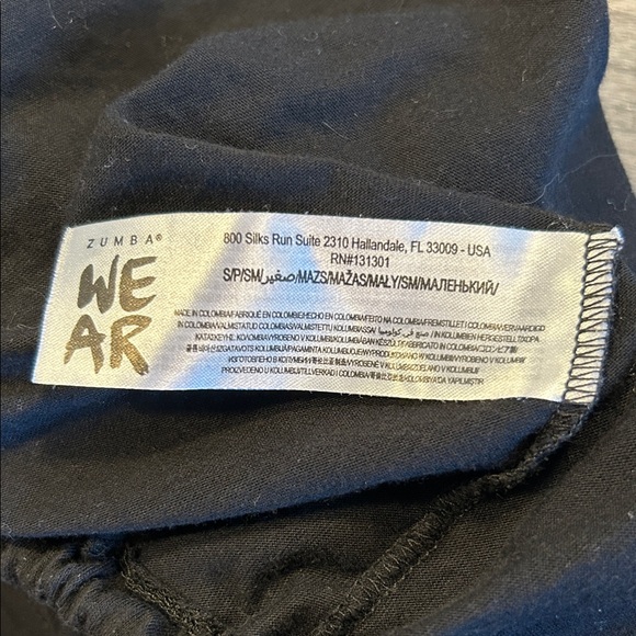 Zumba Fitness Black Sleeveless Hoodie - Picture 6 of 6